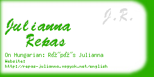 julianna repas business card
